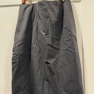 Theory Charcoal Pencil Skirt